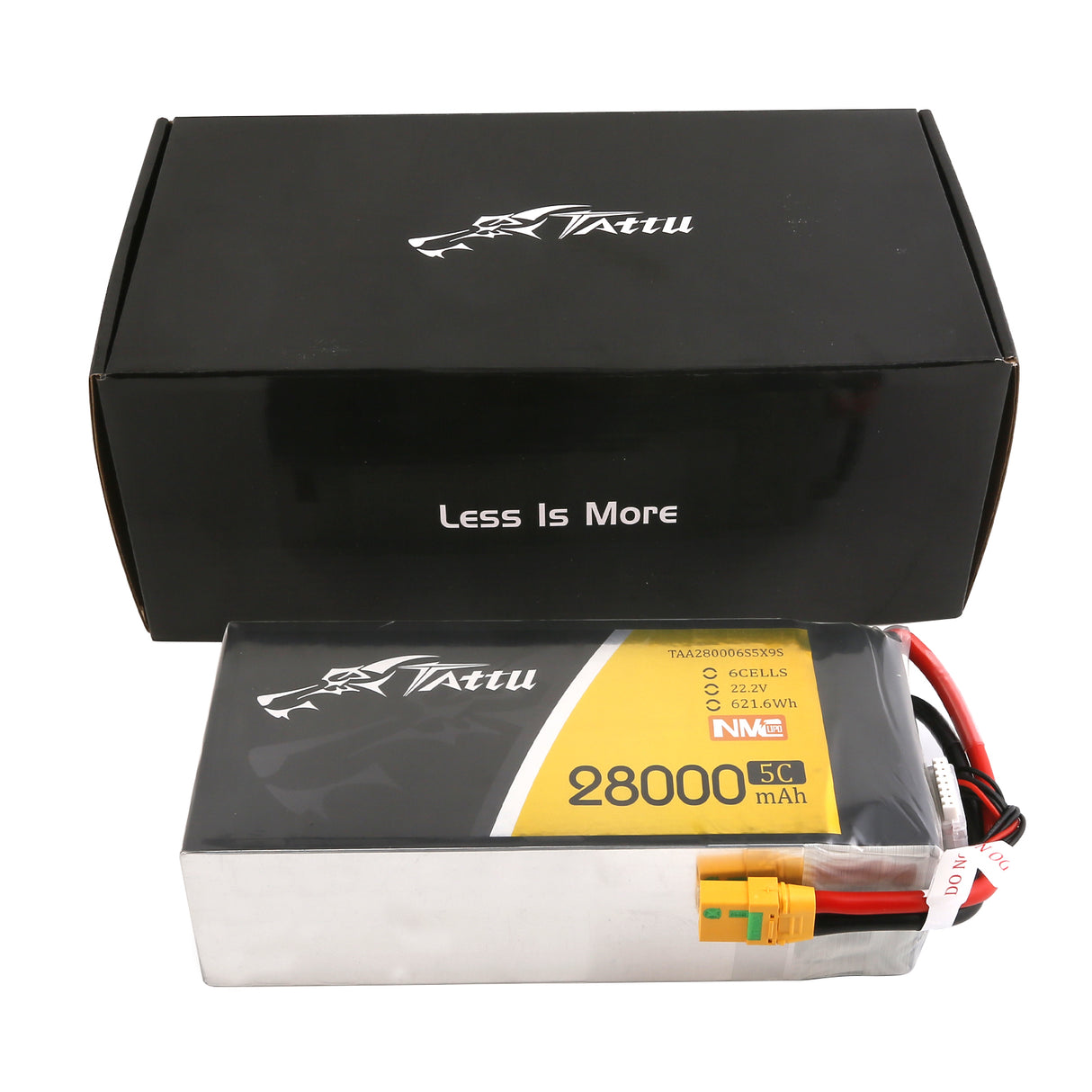 Tattu Semi-Solid State 28000mAh 22.2V 5C 6S1P Lipo Battery Pack with XT90-S plug Greece EU
