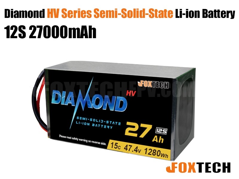 Buy Diamond HV Series Semi-Solid-State Li-ion Battery 12S 27000 mAh Athens,  Greece, EU – Vilkon Electric Vehicles Greece E.E.