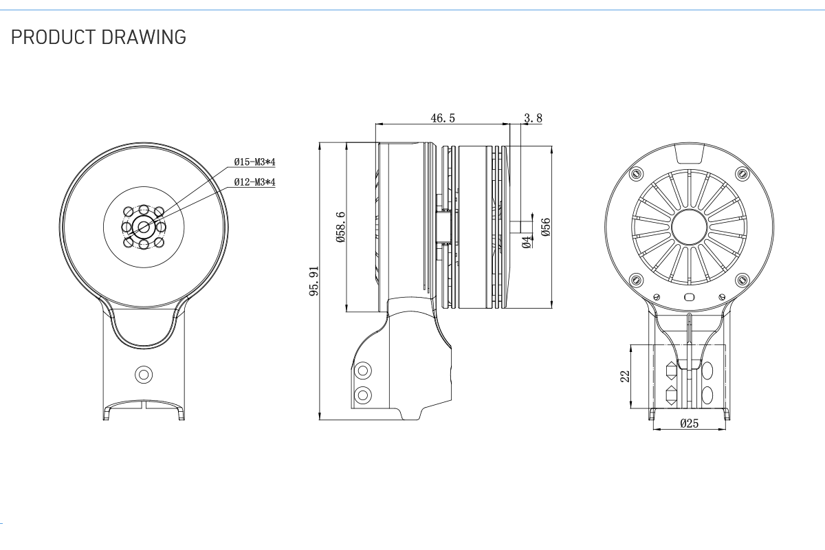 MAD 5X 5008 Tuned Propulsion System for the long-range inspection drone mapping drone surveying drone quadcopter hexcopter mulitirotor