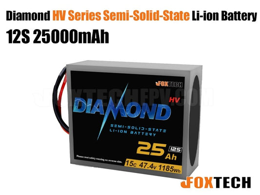 Diamond HV Series Semi-Solid-State Li-ion Battery 12S 25000 mAh  Greece EU