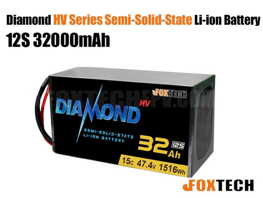 Diamond HV Series Semi-Solid-State Li-ion Battery 12S 32000 mAh Greece EU